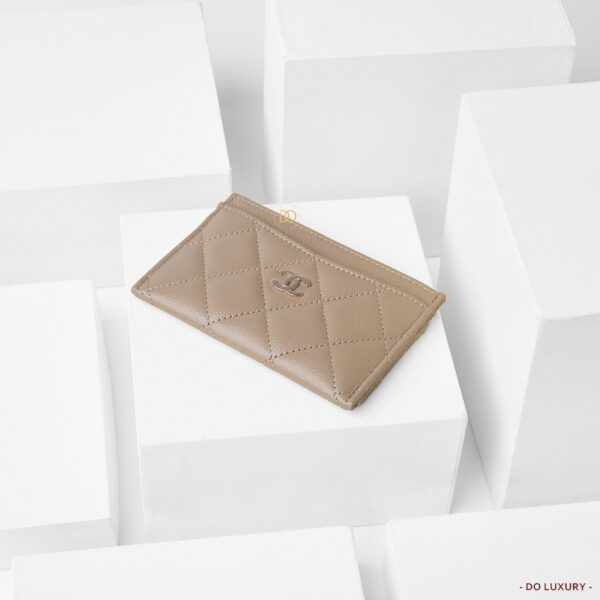 Card holder Chanel Beige - Hình ảnh 3