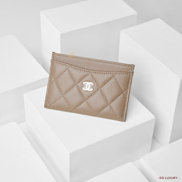 Card holder Chanel Beige - Hình ảnh 2
