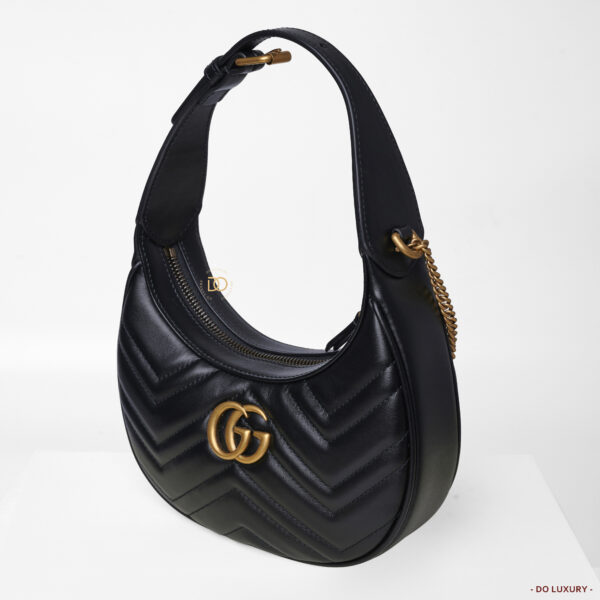 GUCCI HALF-MOON SHAPED BAG - Hình ảnh 2