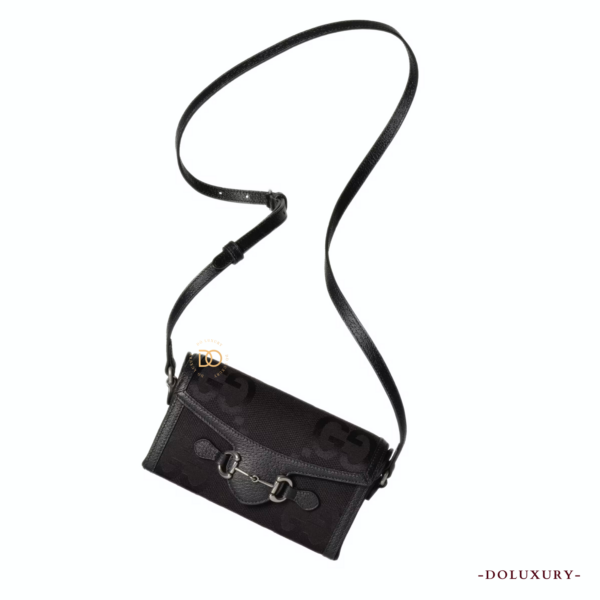 GUCCI HORSEBIT 1955 JUMBO GG MINI BAG