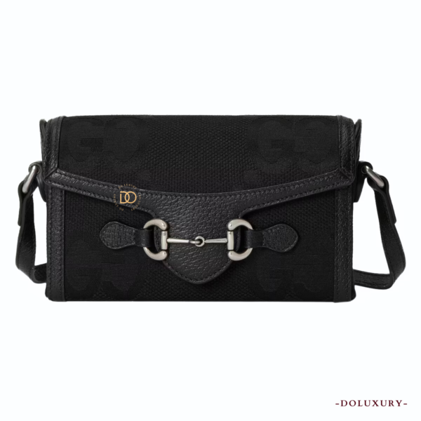 GUCCI HORSEBIT 1955 JUMBO GG MINI BAG - Hình ảnh 2