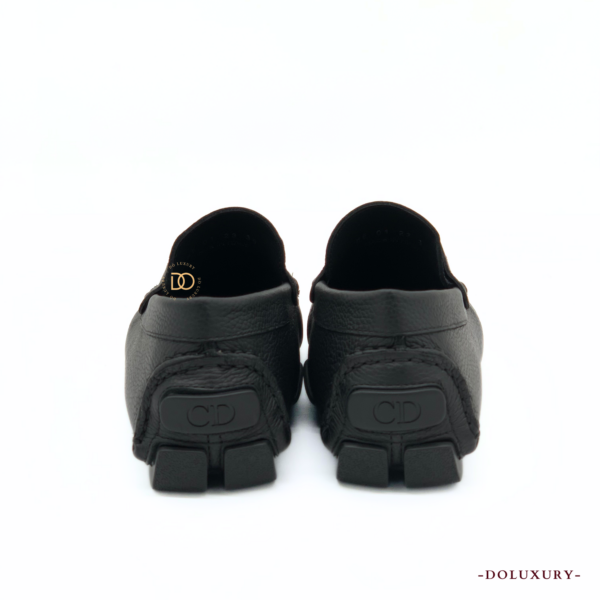 DIOR LOAFER BLACK GRAINED - Hình ảnh 5