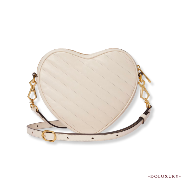 INTERLOCKING G MINI HEART SHOULDER BAG - Hình ảnh 3