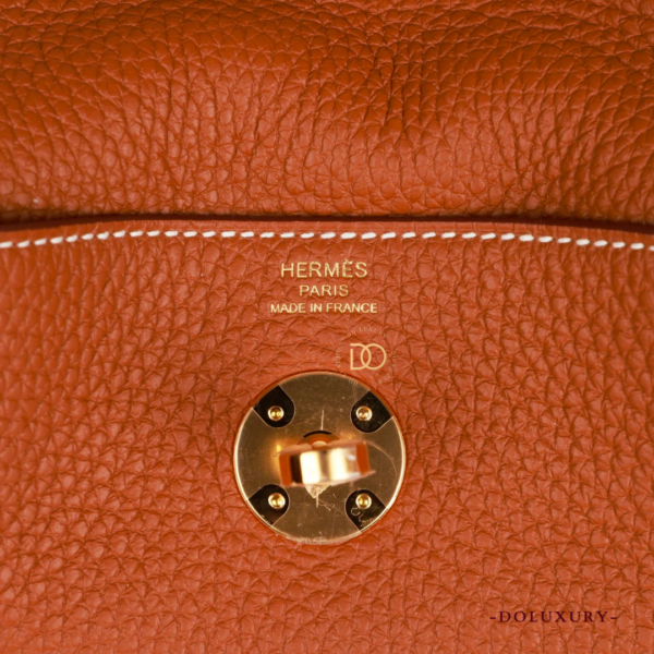 HERMES LINDY 26 GOLD GHW - Hình ảnh 3