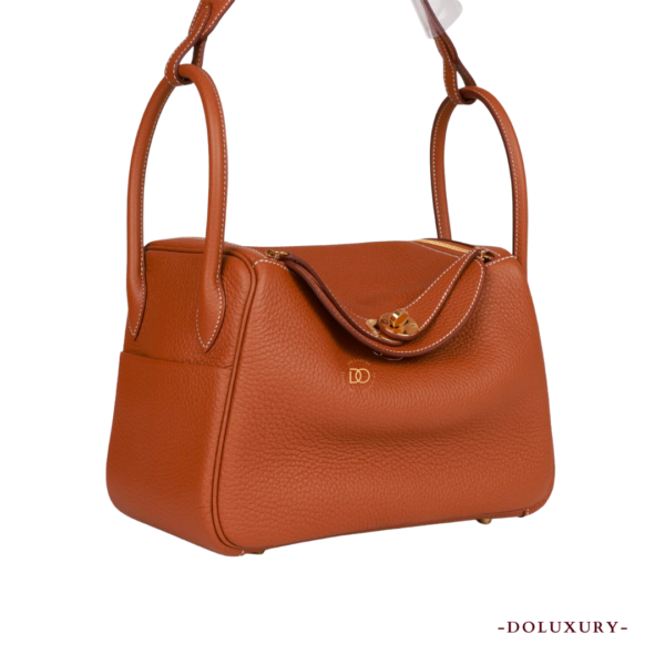 HERMES LINDY 26 GOLD GHW - Hình ảnh 2