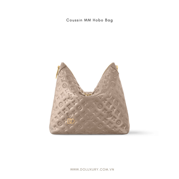 LV COUSSIN HOBO MM BAG - Hình ảnh 4